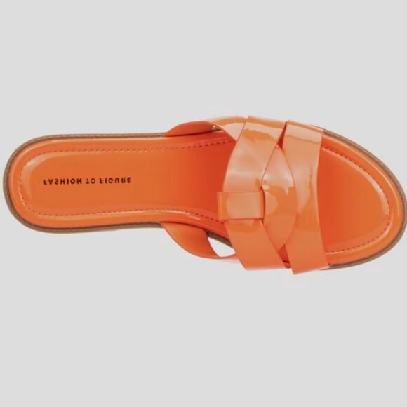 BRAND NEW FASHION TO FIGURE TIANA WIDE WIDTH SLIP-ON FLATS SANDAL - Picture 14 of 14